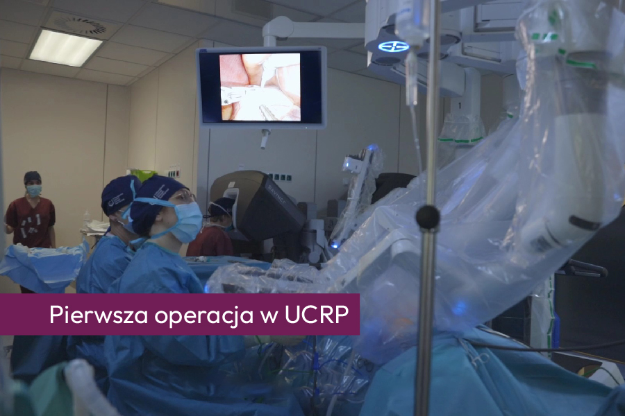 Pierwsza operacja w UCRP