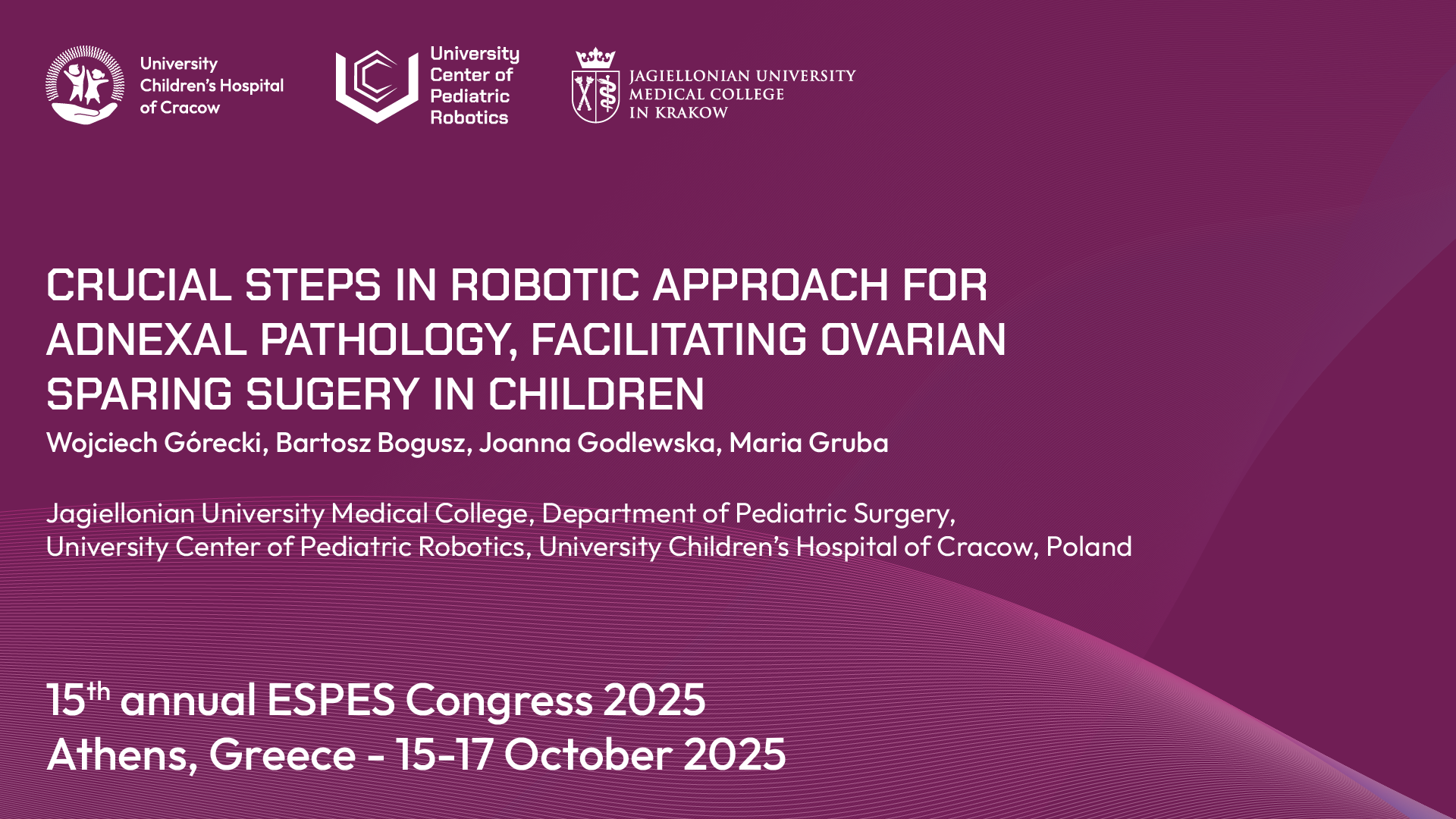 Crucial Steps In Robotic Approach For Adnexal Pathology, Facilitating Ovarian Sparing Surgery in Children